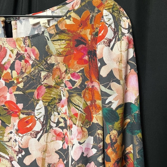 Meadow Rue from Anthropologie Multicolor Floral Drop Waist Dress - Picture 9 of 11